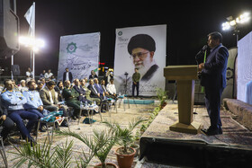 مراسم افتتاح فاز سوم تقاطع غیرهم‌سطح شهدای خلبان-کرمان