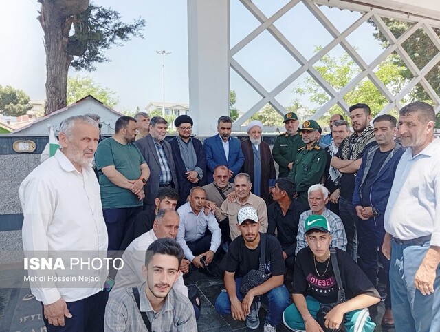 کاروان عاشقان روح الله از آستارا عازم مرقد امام راحل شد