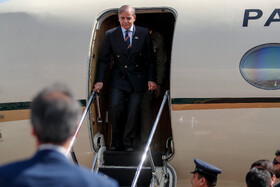 ورود شهباز شریف، نخست وزیر پاکستان به تهران