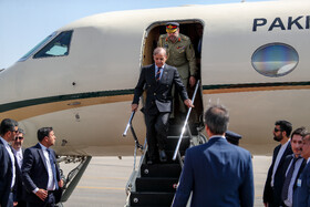 ورود شهباز شریف، نخست وزیر پاکستان به تهران