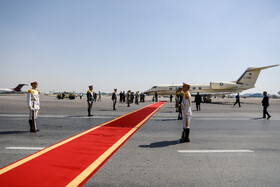 در حاشیه ورود شهباز شریف نخست وزیر پاکستان به تهران