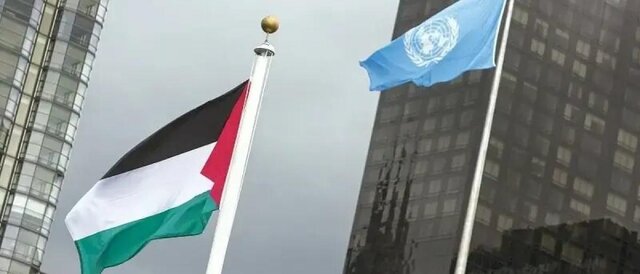 پرچم فلسطین در مقر سازمان جهانی بهداشت برافراشته شد