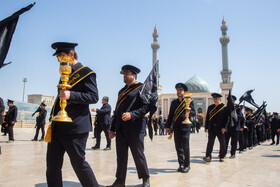 عزاداری خادمان کریمه اهل بیت(ع) در روز شهادت امام جواد(ع)