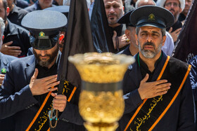 عزاداری خادمان کریمه اهل بیت(ع) در روز شهادت امام جواد(ع)