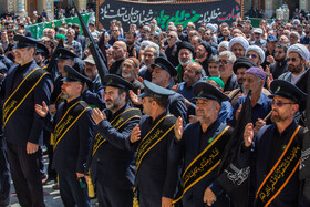 عزاداری خادمان کریمه اهل بیت(ع) در روز شهادت امام جواد(ع)
