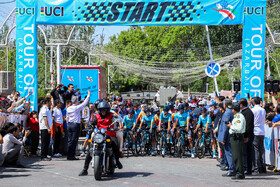 مرحله اول سیوهفتمین دوره تور دوچرخهسواری ایران - آذربایجان