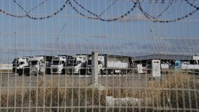 فرار نیروهای آمریکایی از مکان توزیع کمک‌ها در غزه بعد از ازدحام شدید جمعیت