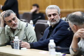 سیدرضا فاطمی امین و سید امیرحسین قاضیزاده هاشمی در مجمع عمومی وزرای ادوار جمهوری اسلامی