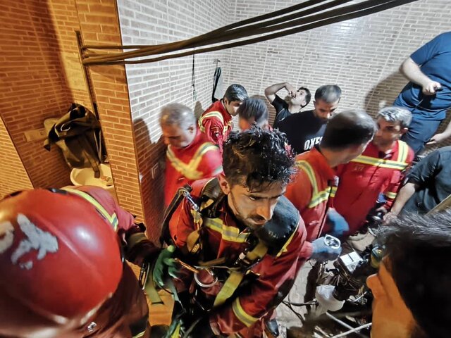 مرگ کارگر استخر در سقوط به چاه