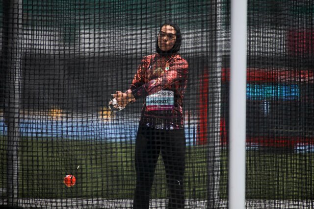 نهمی دختر پرتابگر چکش ایران در قهرمانی آسیا + ویدیو نهمی دختر پرتابگر چکش ایران در قهرمانی آسیا + ویدیو