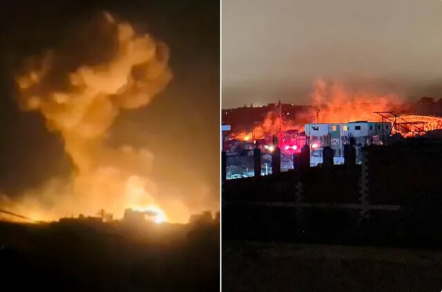 رژیم صهیونیستی شرق غزه و خانیونس را بمباران کرد/ یک نیروگاه خورشیدی هدف قرار گرفت رژیم صهیونیستی شرق غزه و خانیونس را بمباران کرد/ یک نیروگاه خورشیدی هدف قرار گرفت