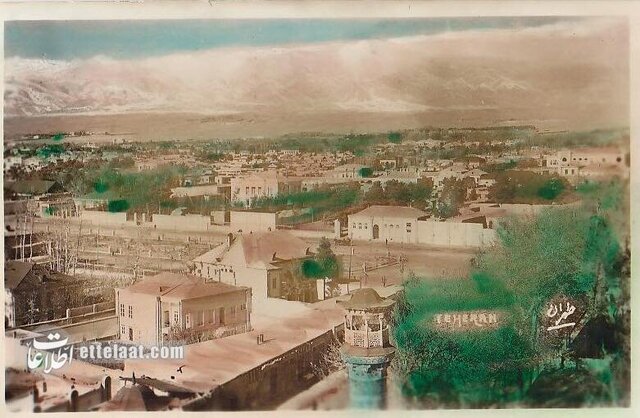 تصاویر دیدنی میدان بهارستان تهران از ۱۲۱۸ تا ۱۳۸۶