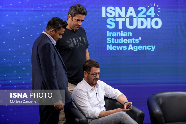 منوچهر هادی و پژمان بازغی در ایسنا/تلویزیون را متعلق به خودمان میدانیم