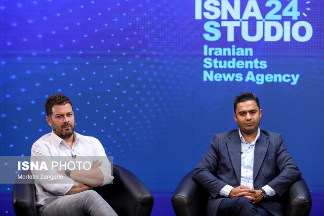 منوچهر هادی و پژمان بازغی در ایسنا/تلویزیون را متعلق به خودمان میدانیم