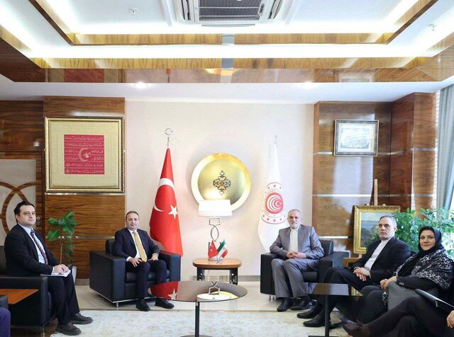دیدار معاون وزارت خارجه کشورمان با معاون وزیر تجارت ترکیه