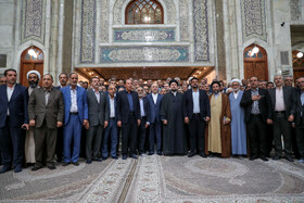 مراسم تجدید میثاق نمایندگان مجلس شورای اسلامی با امام راحل (ره)