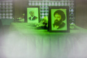 در حاشیه در مراسم تجدید میثاق نمایندگان مجلس شورای اسلامی با امام راحل (ره)