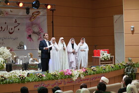 جشن ازدواج 165 زوج دانشجو - اردبیل