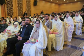 جشن ازدواج 165 زوج دانشجو - اردبیل