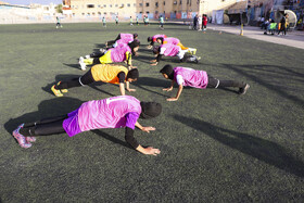 استعدادیابی فوتبال بانوان در سه گروه سنی (نونهالان، نوجوانان ‌وجوانان) - کرمان