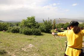 اولین مرحله مسابقات کشوری تری دی آرچری در شهرستان اهر