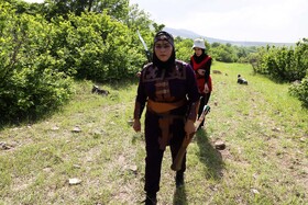 اولین مرحله مسابقات کشوری تری دی آرچری در شهرستان اهر