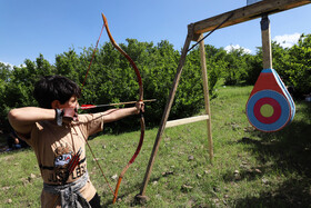 اولین مرحله مسابقات کشوری تری دی آرچری در شهرستان اهر