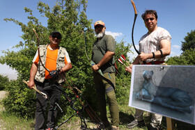 اولین مرحله مسابقات کشوری تری دی آرچری در شهرستان اهر