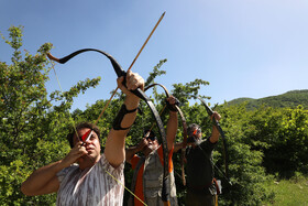 اولین مرحله مسابقات کشوری تری دی آرچری در شهرستان اهر