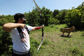 اولین مرحله مسابقات کشوری تری دی آرچری در شهرستان اهر