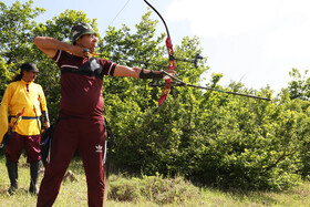 اولین مرحله مسابقات کشوری تری دی آرچری در شهرستان اهر