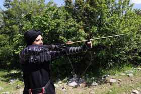 اولین مرحله مسابقات کشوری تری دی آرچری در شهرستان اهر