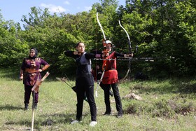 اولین مرحله مسابقات کشوری تری دی آرچری در شهرستان اهر