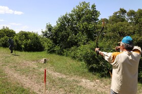 اولین مرحله مسابقات کشوری تری دی آرچری در شهرستان اهر