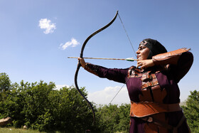 اولین مرحله مسابقات کشوری تری دی آرچری در شهرستان اهر