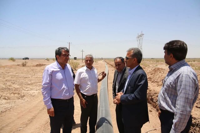 بازدید استاندار از طرح آبرسانی به ۷ روستای رفسنجان و طرح توسعه‌ معدن سنگ‌آهن داوران