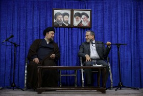 مراسم تجدید میثاق وزیر و کارکنان وزارت امور خارجه با آرمان‌های امام راحل