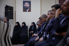 در حاشیه مراسم تجدید میثاق وزیر و کارکنان وزارت امور خارجه با آرمان‌های امام راحل