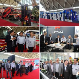 بازدید مدیرعامل سازمان آتش‌نشانی تهران از نمایشگاه «شهریران»