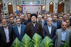 مراسم تجدید میثاق جهادگران و دانشگاهیان با آرمان‌های امام راحل