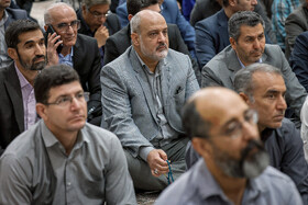 مراسم تجدید میثاق جهادگران و دانشگاهیان با آرمان‌های امام راحل