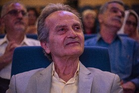 «شهداد روحانی»موسیقیدان، آهنگساز، رهبر ارکستر ایرانی در مراسم رونمایی و جشن امضا،کتاب پیتر و گرگ استاد شهداد روحانی در ساری