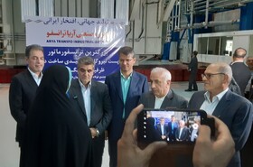 رونمایی بزرگترین ترانسفورماتور نیروگاه‌های خورشیدی کشور در شهمیرزاد