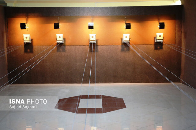 عکس تزئینی است سالن تیراندازی «شهید علی آقازاده» قم افتتاح شد