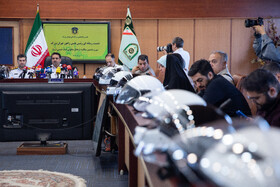 نشست خبری رئیس پلیس راهور تهران