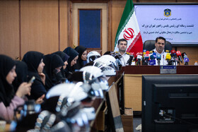 نشست خبری رئیس پلیس راهور تهران