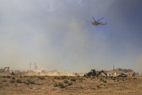 مانور ملی زلزله «خلیج فارس» در نجفشهر شهرستان سیرجان