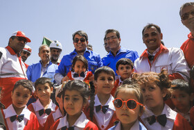 بازدید میدانی محمدعلی طالبی،استاندار درمانور ملی زلزله «خلیج فارس» در نجفشهر شهرستان سیرجان