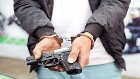 سارق مسلح طلاجات در یاسوج زمین‌گیر شد