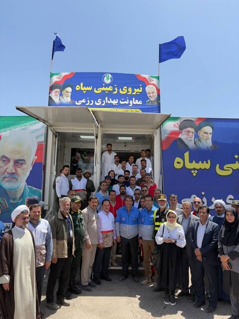 سیرجان میداندار آمادگی در بحران شد/ نمایش اقتدار استان کرمان در مانور «خلیج فارس»